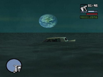 Erde als Mond