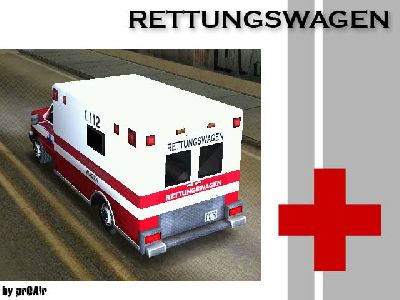 Deutscher Krankenwagen