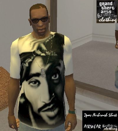 2Pac Airbrush T-Shirt