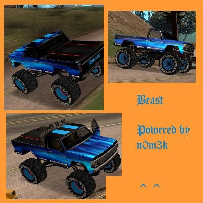 Monster Truck on flame