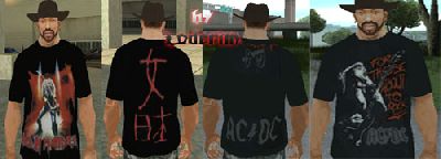 Iron Maiden und AC/DC T-Shirt