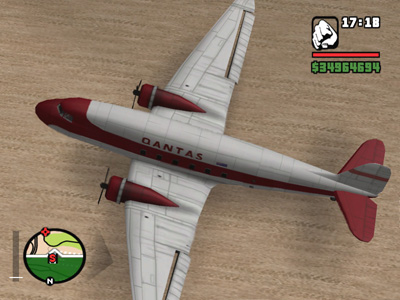 Qantas DC-3 Nevada