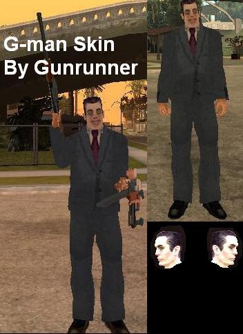 G-man Skin beta v0.1