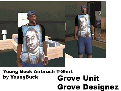 Young Buck Airbrush T-Shirt