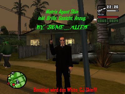 Matrix Agent Skin