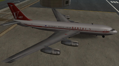 QANTAS 707B