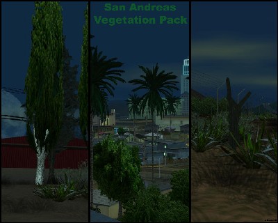 San Andreas Vegetation Pack