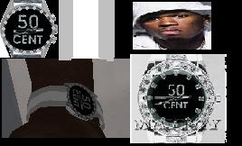 50-Cent-Uhr