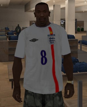 San Andreas England Shirt Mod