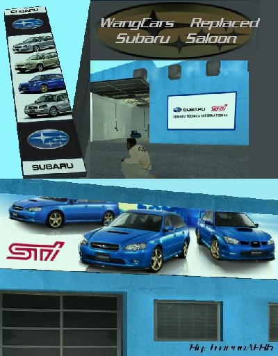 SUBARU Showroom for GTA SA