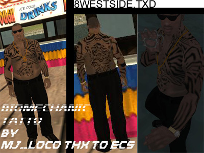 Biomechanic-tatto  V1.1