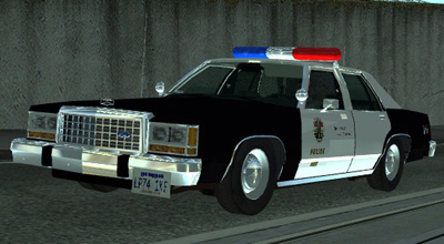 Ford LTD Crown Victoria Interceptor LAPD 