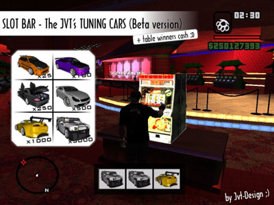 Tuning Cars Slot Bar