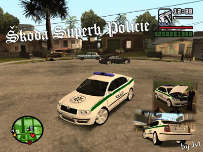 Skoda Superb POLICIE