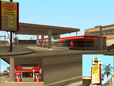 MINOL-Tankstelle