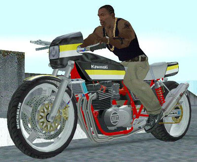 Kawasaki Z-400FX Street Drag T2