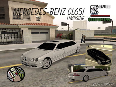 Mercedes-Benz CL65 Stretch-Limo