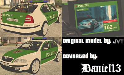 Skoda Octavia Polizei