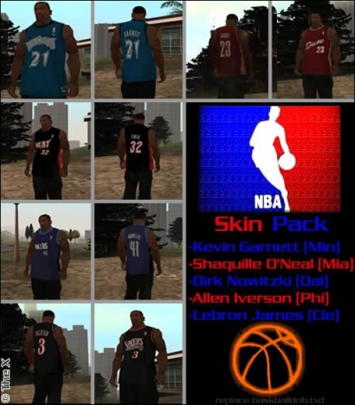 NBA Skin Pack