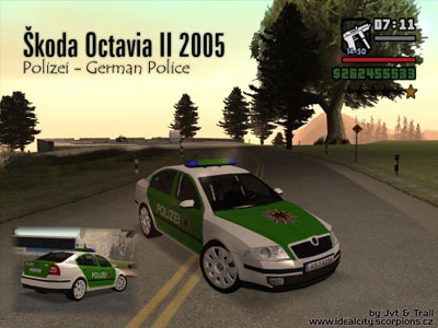 Skoda Octavia German Police