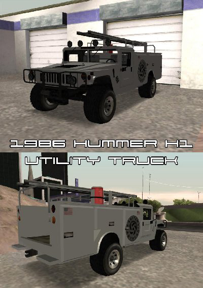 Hummer H1 Utility Truck