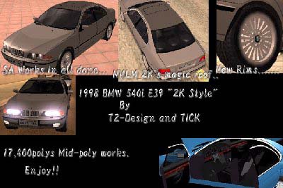 1998 BMW 540i E39 "ZK Style"
