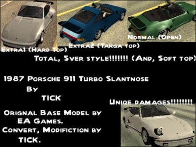 Porsche 911 Turbo Slantnose 1987