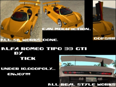 Alfa Romeo Tipo 33 GT1