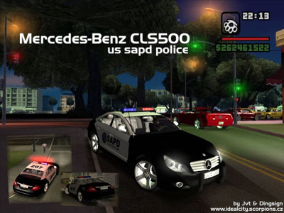 Mercedes-Benz CLS500 Police