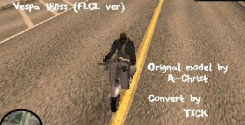 Vespa 180ss (FLCL ver)