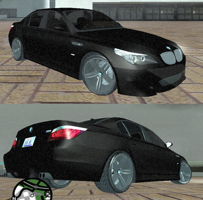BMW E60 M5 (M6 rims)