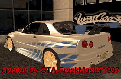 Nissan Skyline GT-R 34