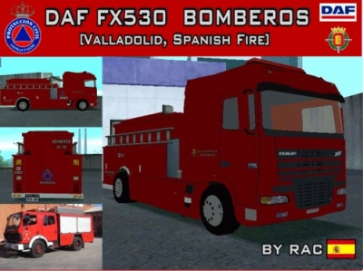 DAF XF530 Bomberos