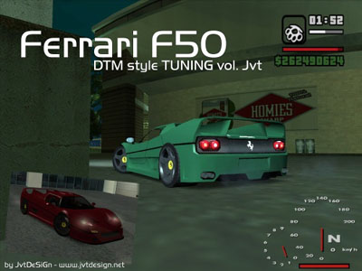 Ferrari F50 DTM Tuning