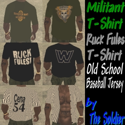WWE John Cena Skin Pack
