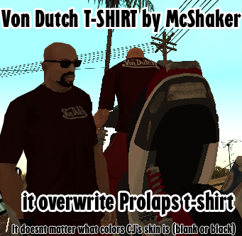 Red Von-Dutch T-shirt