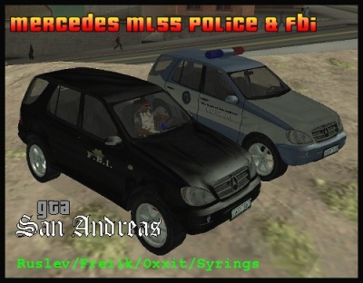 Mercedes-Benz ML 55 Police & FBI