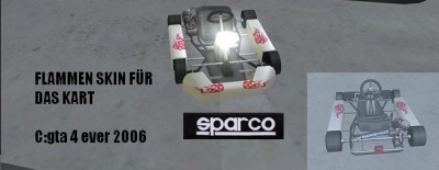 Kart Flammen Skin