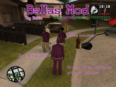 Ballas mod - Be the ballas!