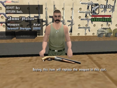 ManHunt Sawnoff shotgun