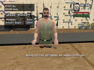 ManHunt revolver