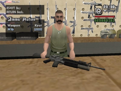 M16 with M203