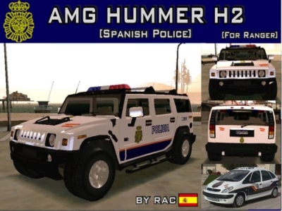 Hummer H2 Spanish Police