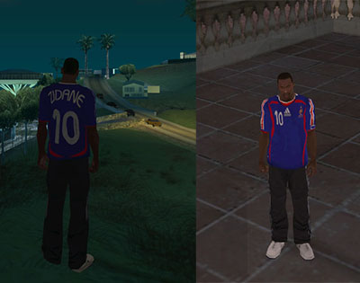 Zidane Trikot (France, WM 2006)