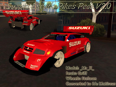 Suzuki Escudo Pikes Peak V2.0