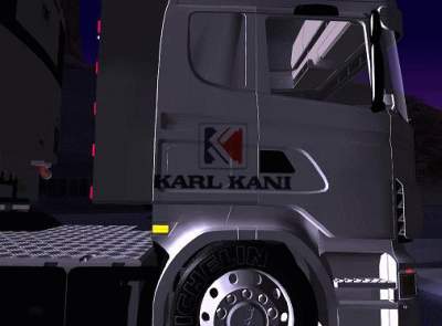 Scania R 620 Karl Kani Skin