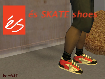 és SKATE shoes