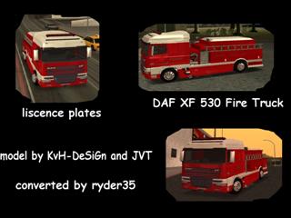 DAF XF 530 Fire Truck