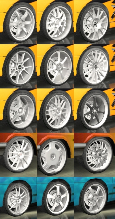 NFS:MW Wheel Pack