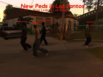 New Peds in LS-Mod
